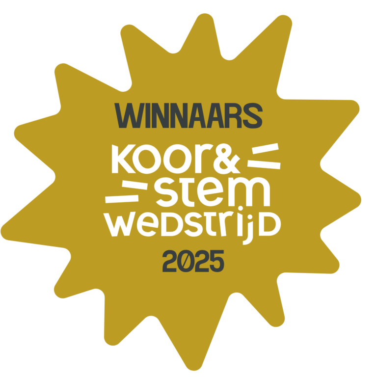 Icoon "winnaars van de Koor & Stem wedstrijd 2025